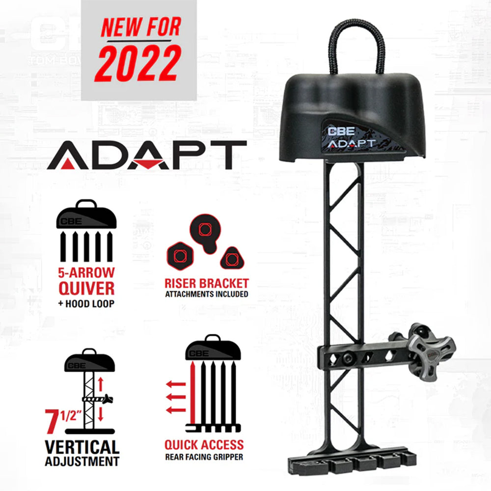 Custom Bow Equipment Adapt Quiver