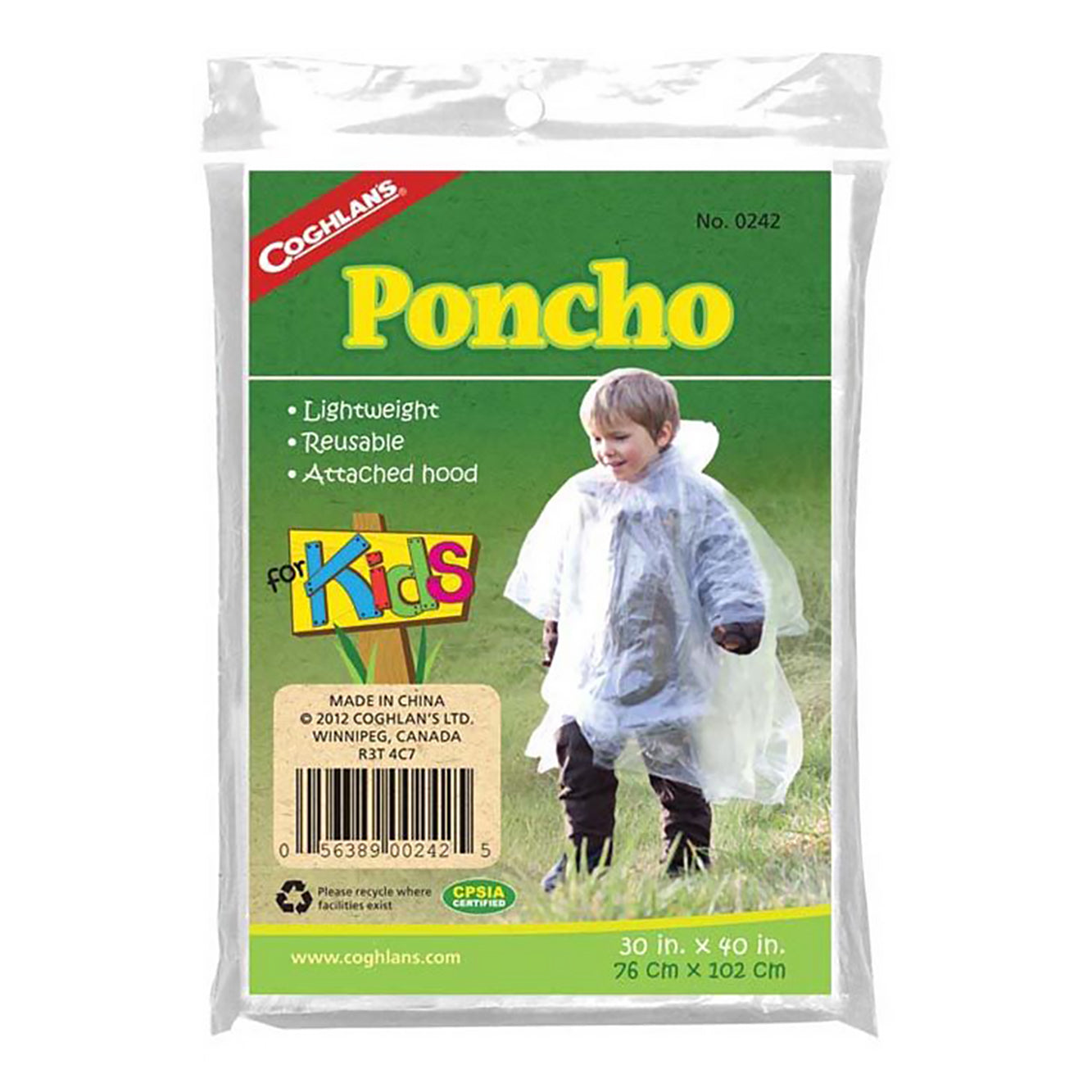 COGHLAN'S Pocket Poncho- Kids