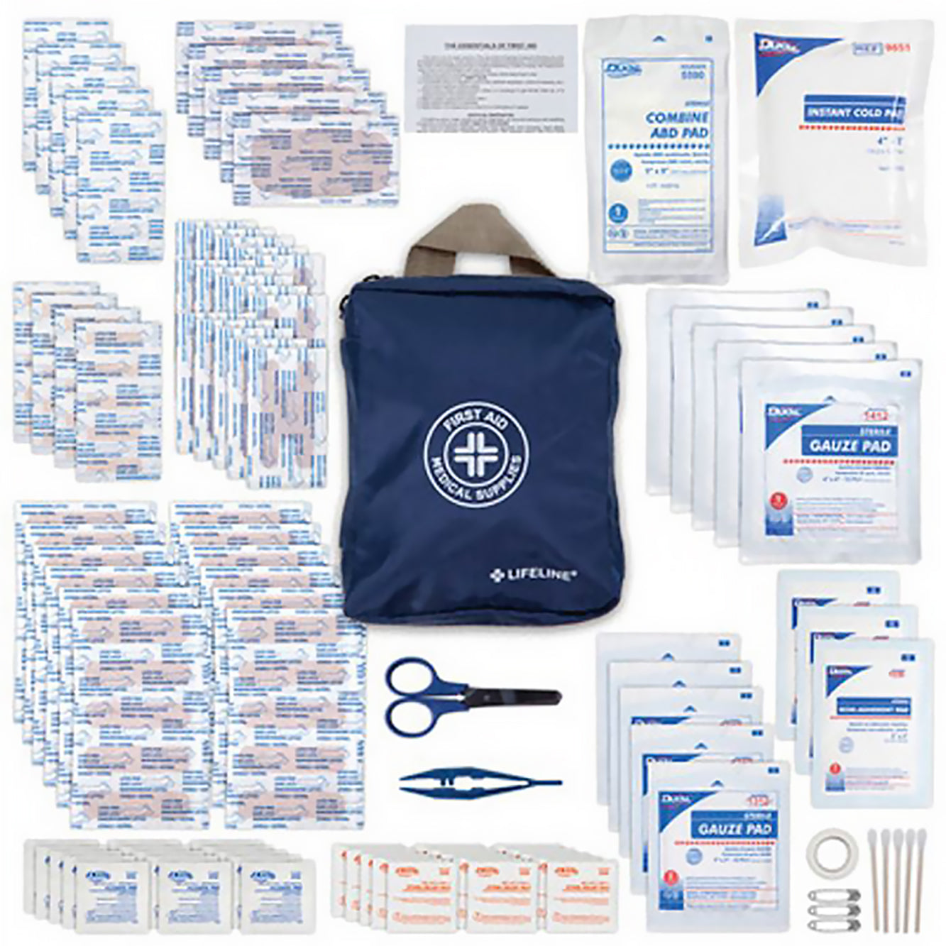 Lifeline Essential First Aid Kit- 125 Piece