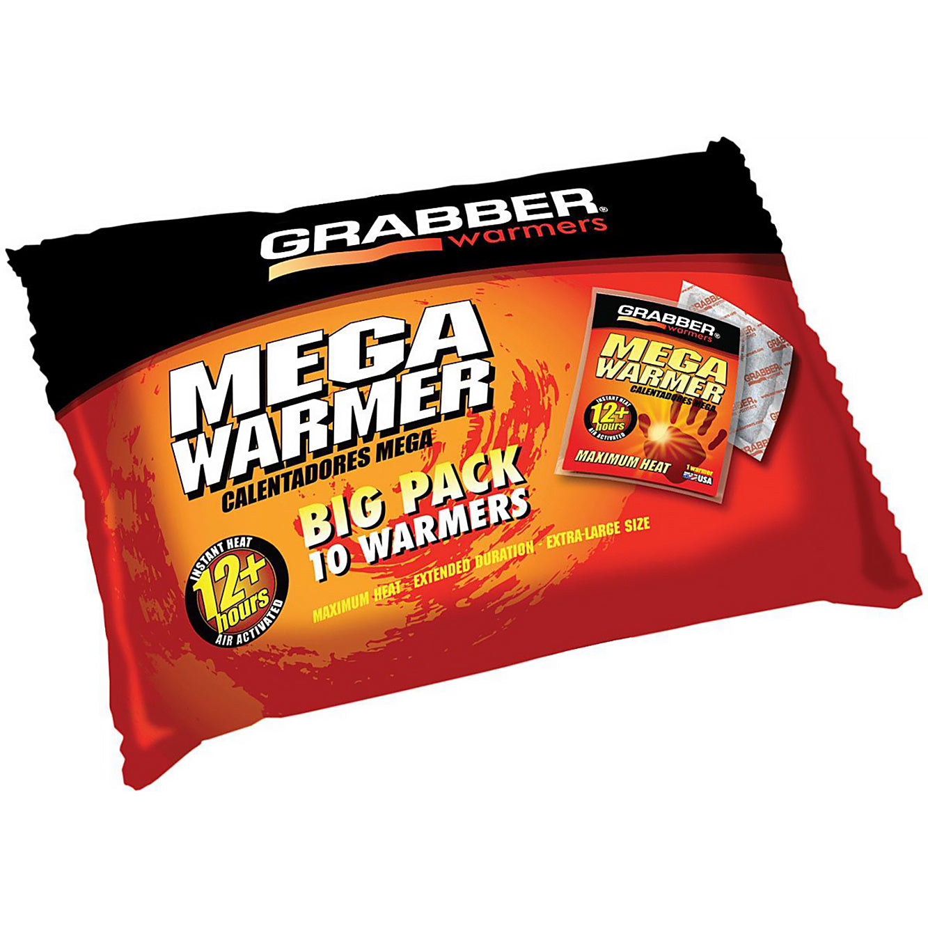 Grabber Outdoors Hand Warmers Big Pack (10 Pairs)