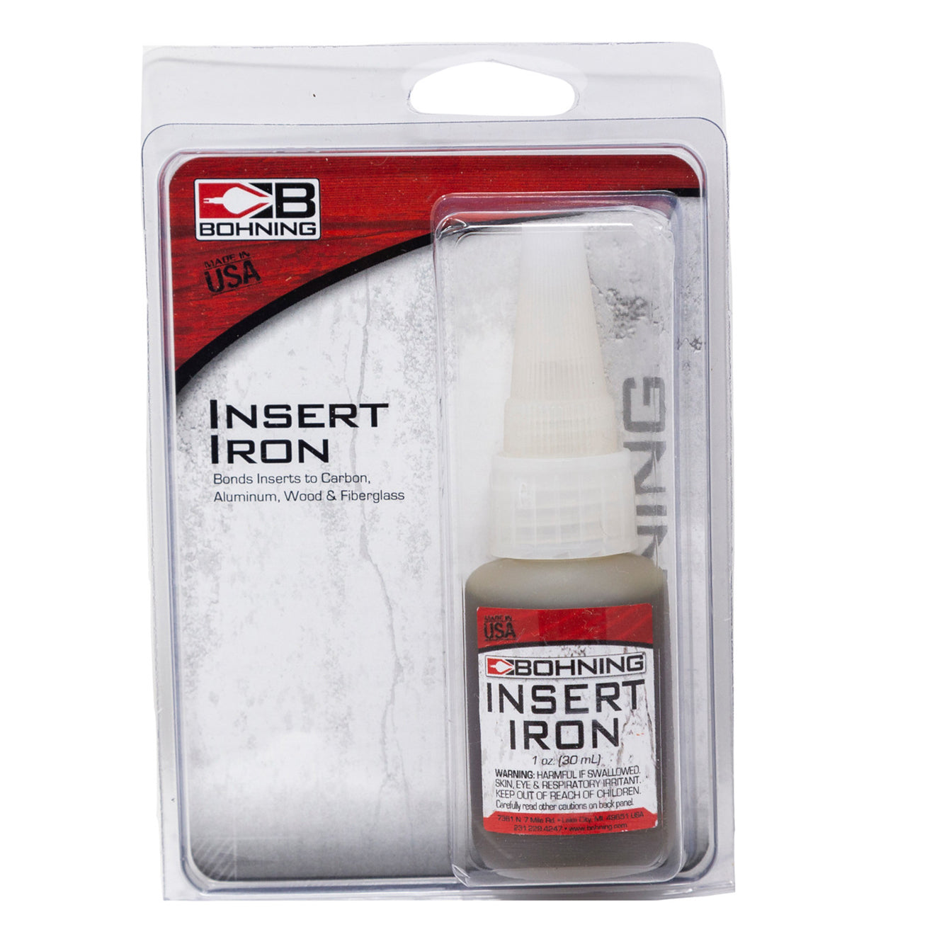 Bohning Insert Iron (1 oz. Bottle)