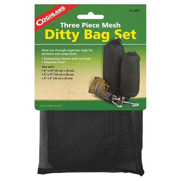 COGHLAN'S Mesh Ditty Bag Set