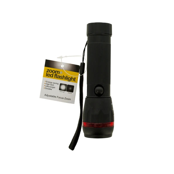 LED Adjustable Zoom Flashlight