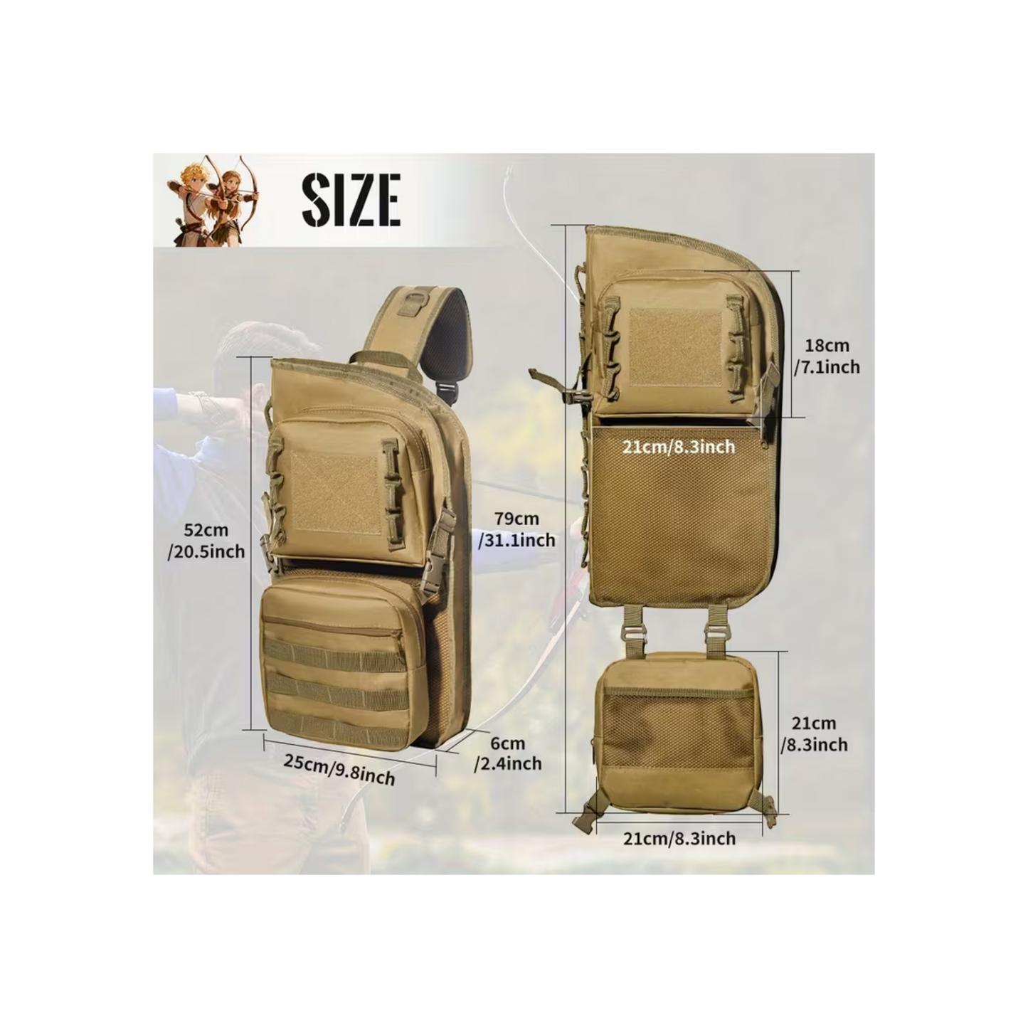 Arrow Quiver Backpack