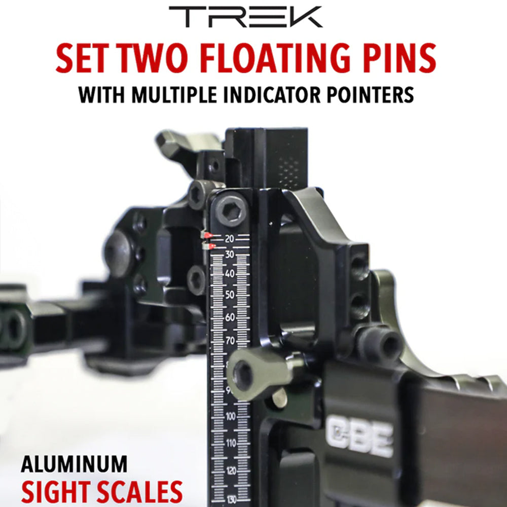Custom Bow Equipment Trek Sight (Left Hand)