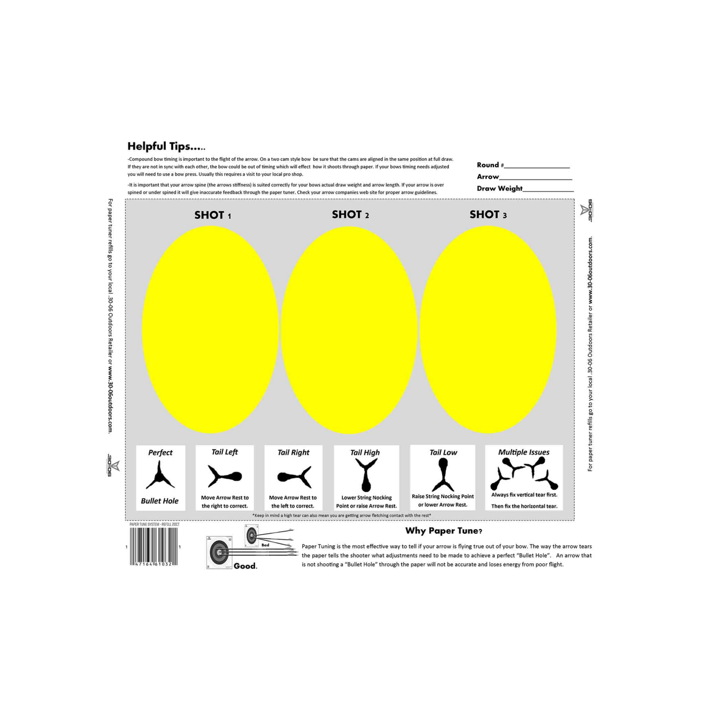 Paper Tune Sheets