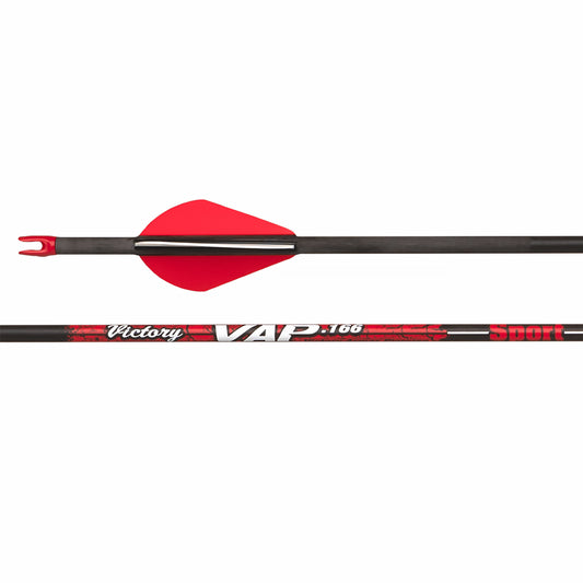 Victory Archery VAP Sport Hunting Fletched Arrow (6-Pack)