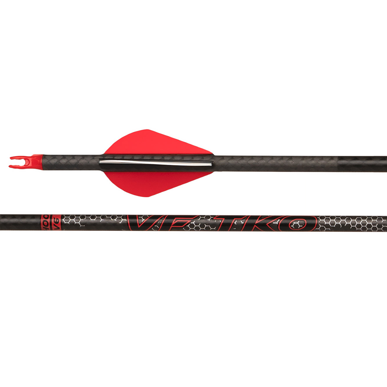 Victory Archery VFORCE TKO Sport Low Torque Hunting Arrow (6-Pack)