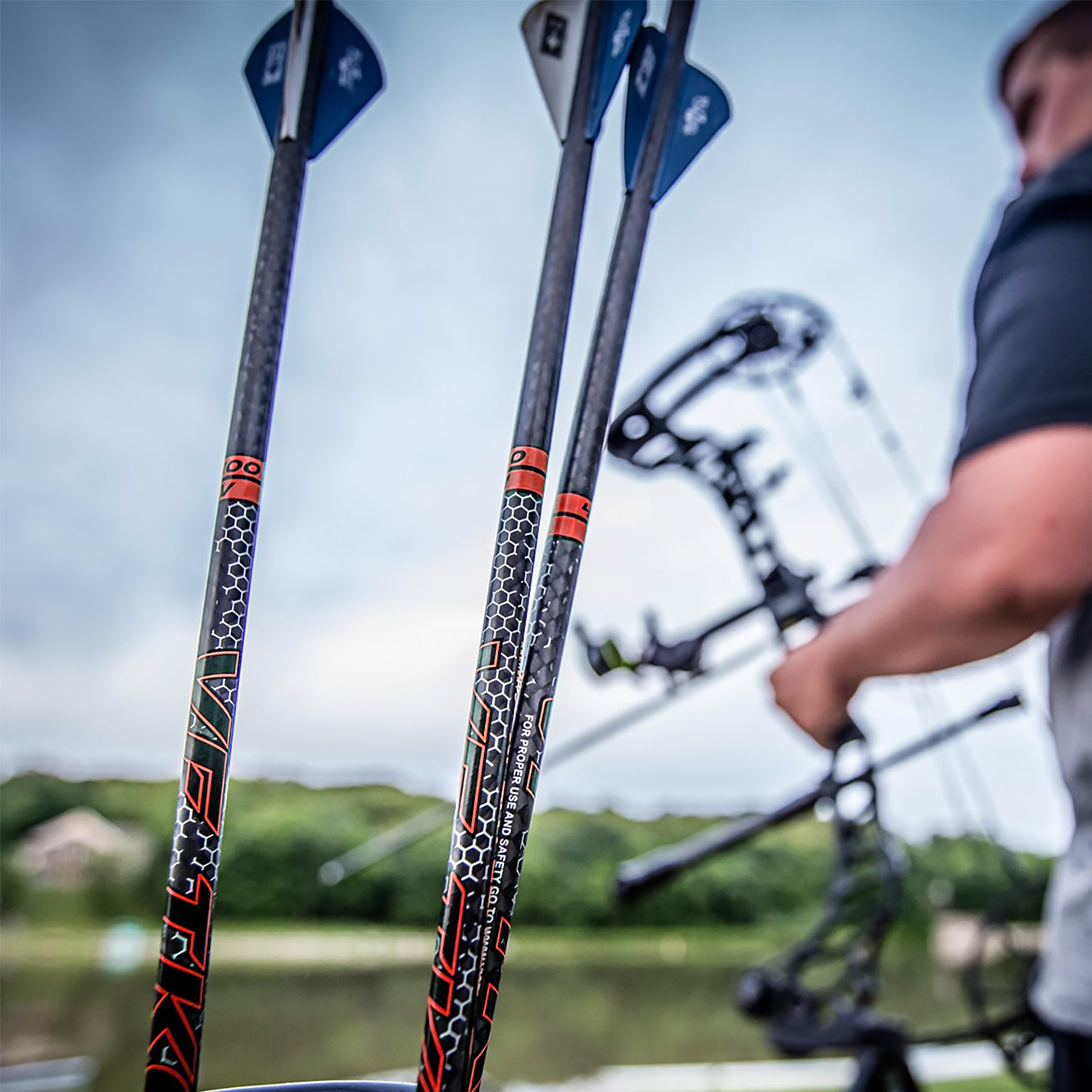 Victory Archery VFORCE TKO Sport Low Torque Hunting Arrow (6-Pack)