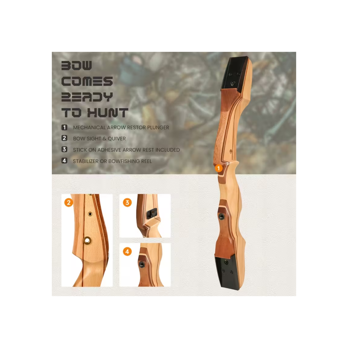 Pandarus Aurora Take Down Bow Left Hand