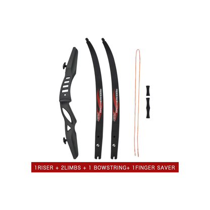 NIKA Brotherhood Bow Recurve Bow 15 lbs for Archery ILF Competition Style