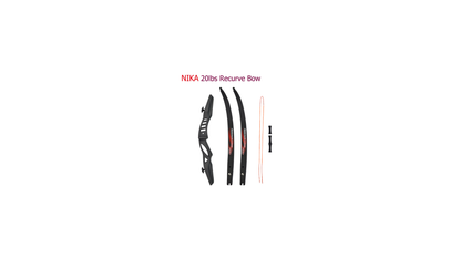 NIKA Brotherhood Bow Recurve Bow 15 lbs for Archery ILF Competition Style
