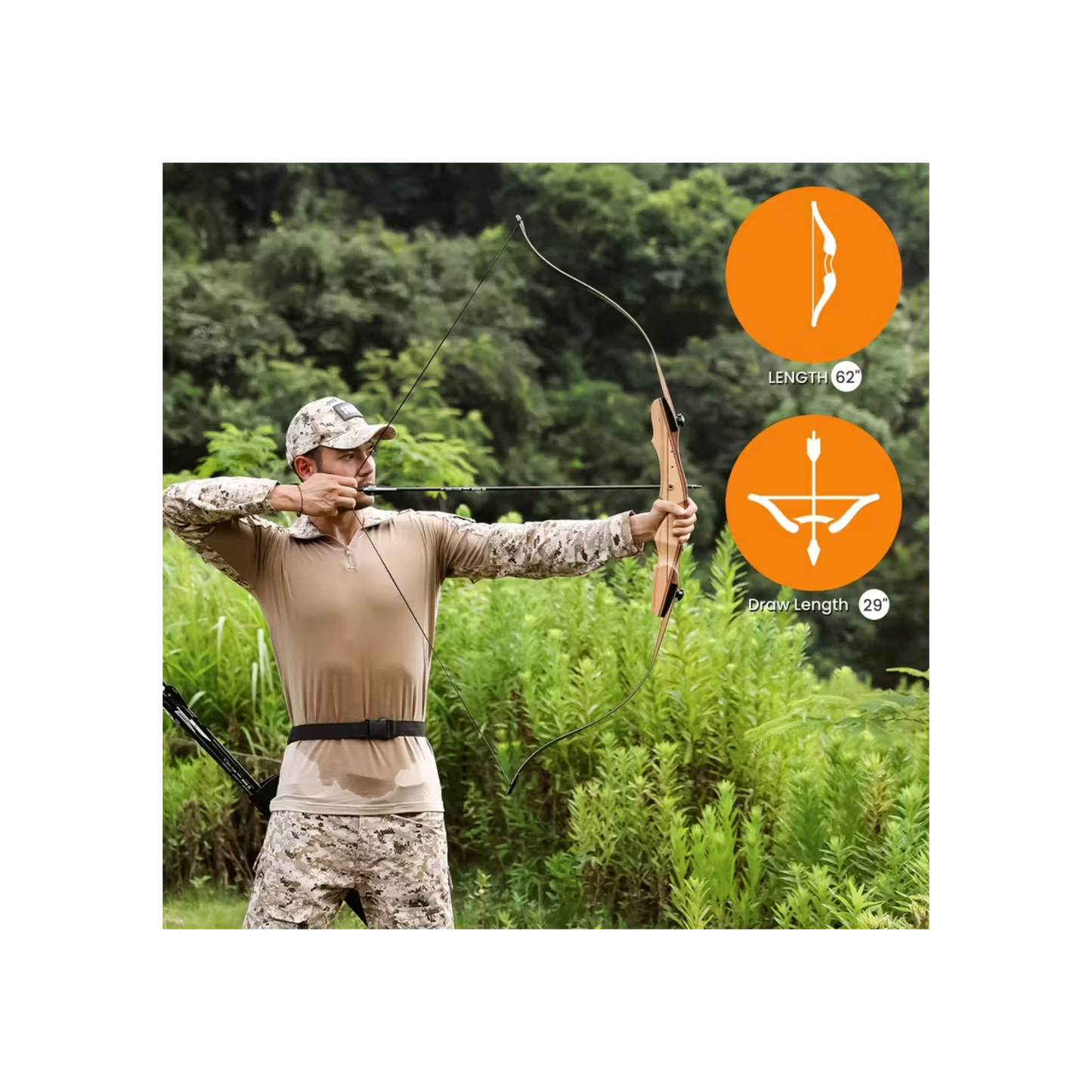 Pandarus Aurora Take Down Bow Left Hand