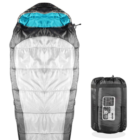 Sleeping Bag For Hiking Camping - Grey