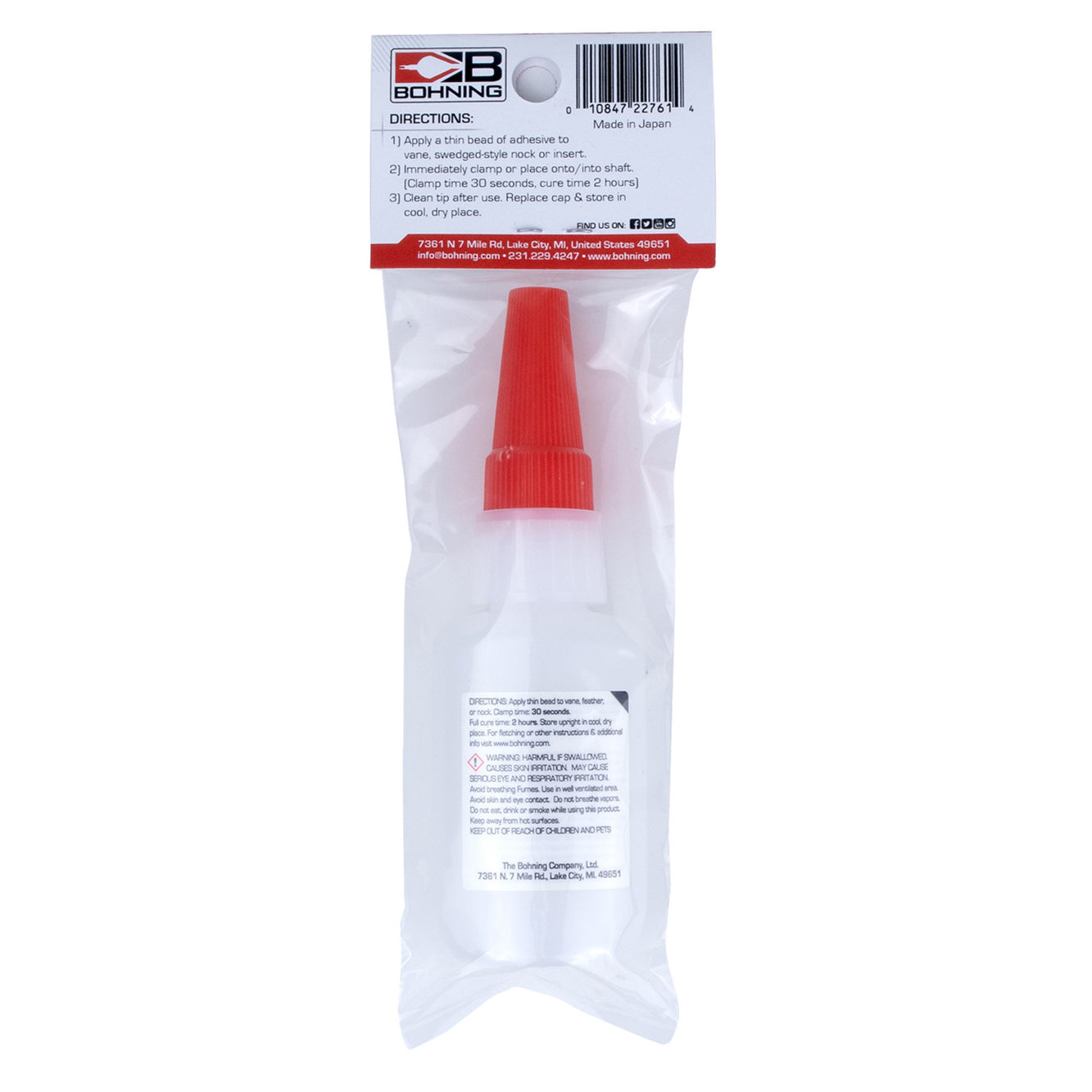 Bohning Fletch Fuse Instant Glue (1/2 oz)