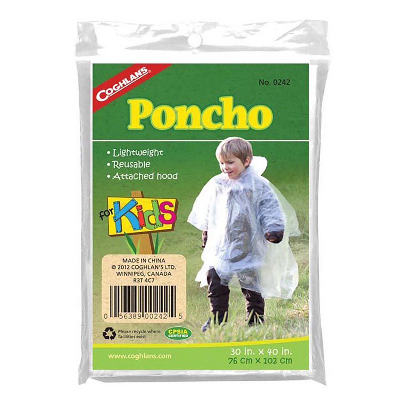 Coghlan's Pocket Poncho- Kids