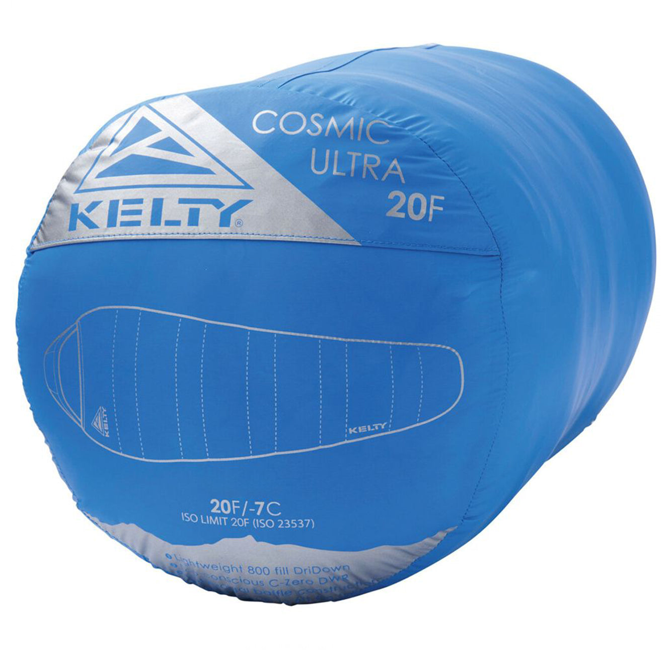 Kelty Cosmic Ultra 20° 800 DriDown Reg RH Sleeping Bag