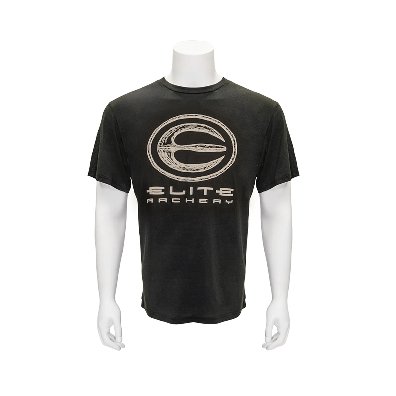 Elite Archery Men's Rubbed Logo Tee