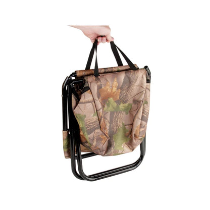 Outdoor Folding Chair with Cooler Bag