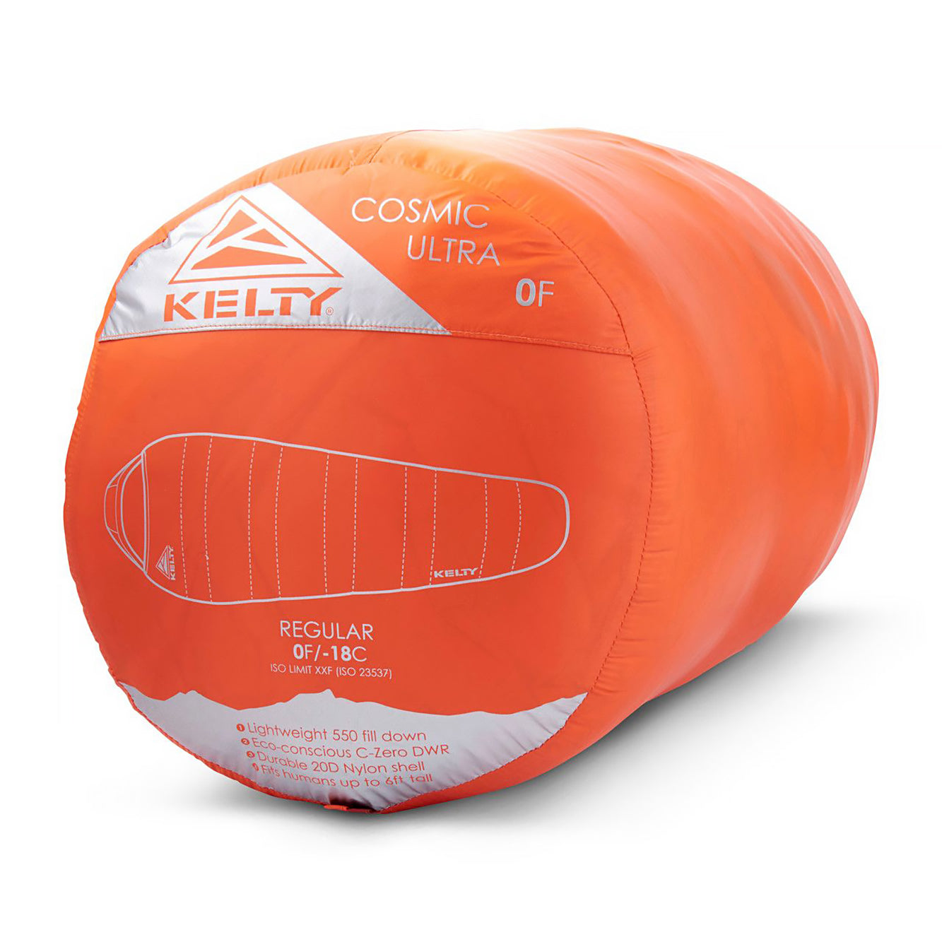 Kelty Cosmic Ultra 0° 800 DriDown Reg RH Sleeping Bag