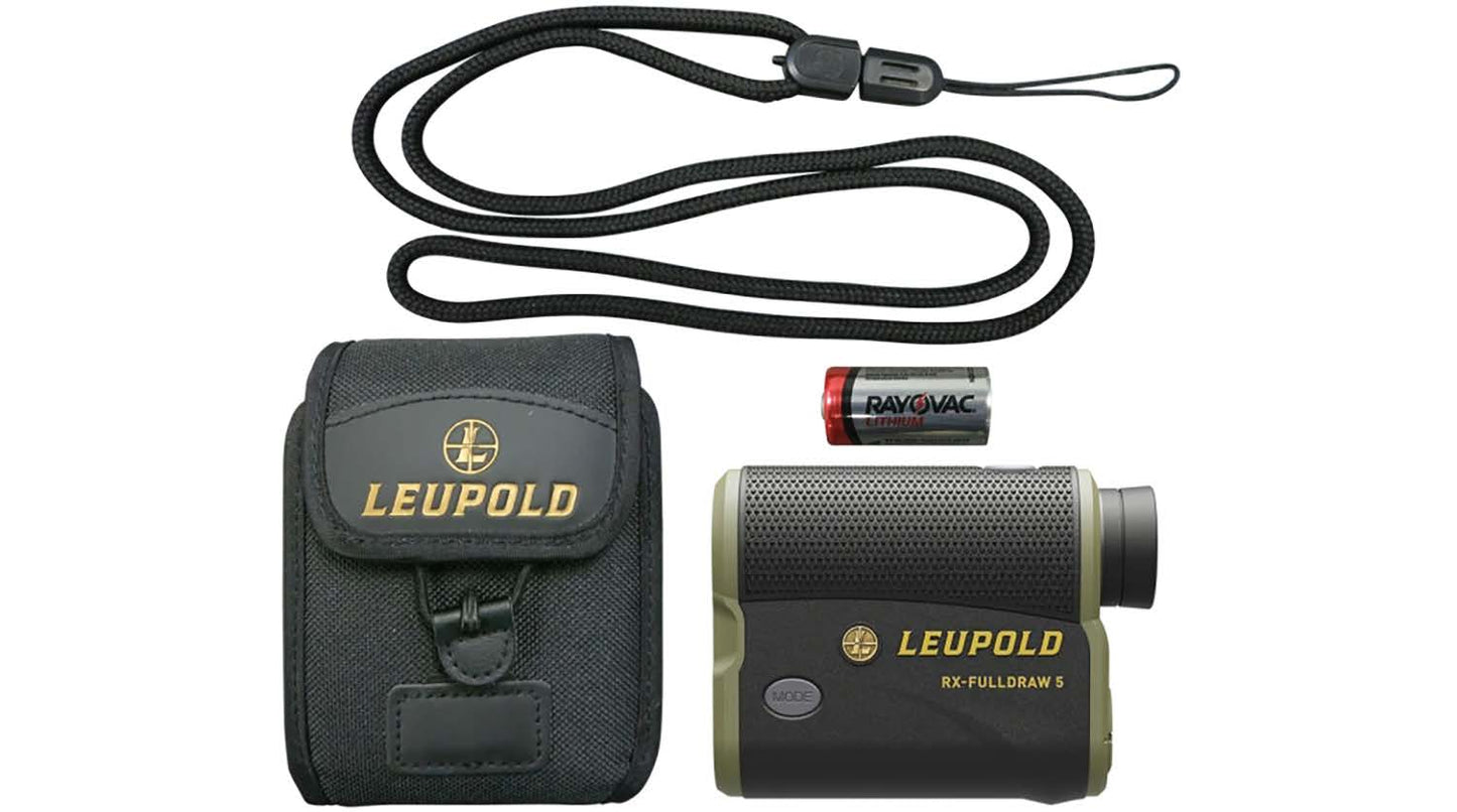 Leupold RX FullDraw 5 6x 22mm 1200 yds Max Distance Features Flightpath Technology