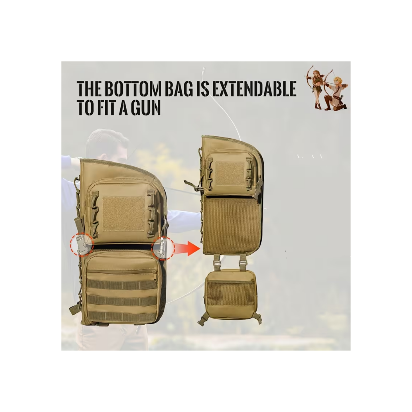 Arrow Quiver Backpack