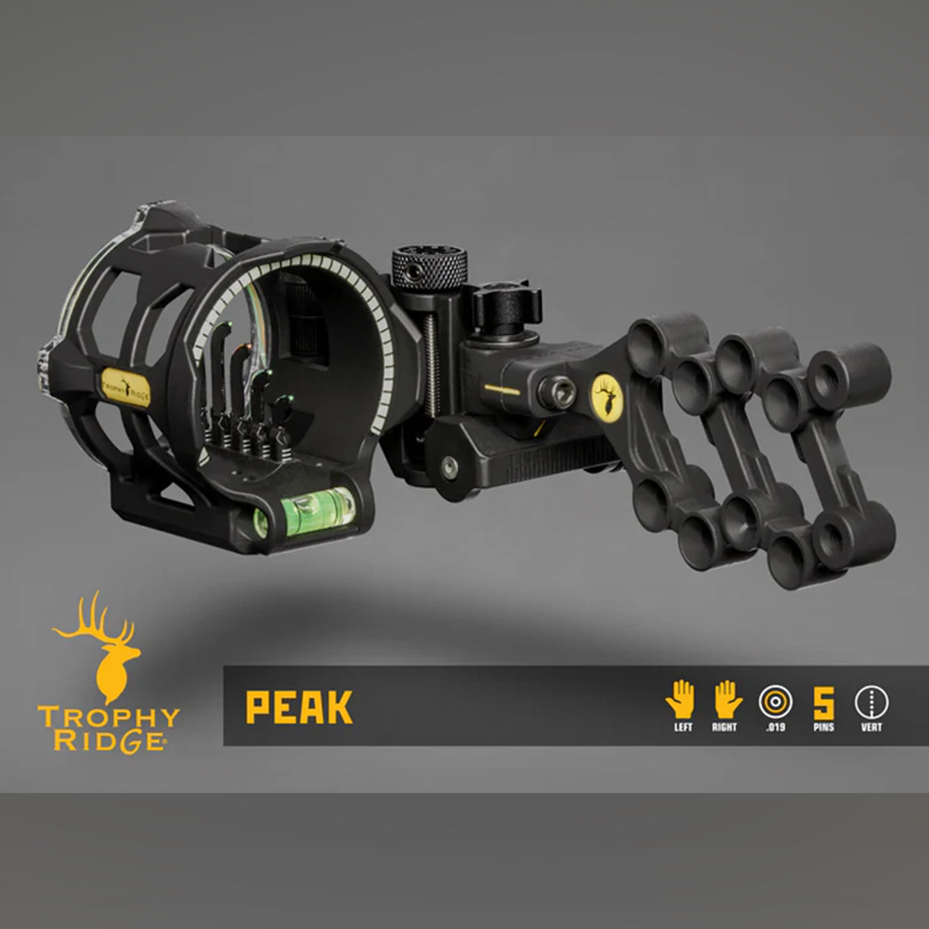 Trophy Ridge Peak Vertical Bow Sight (Right Hand)