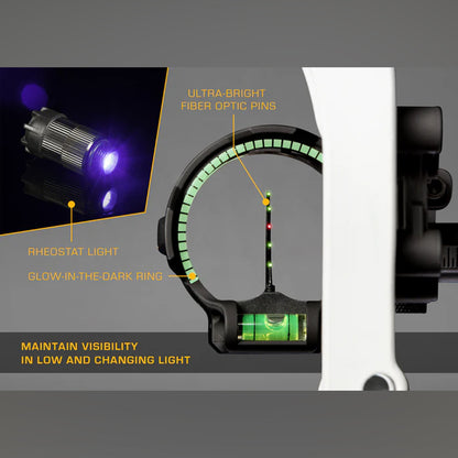 Trophy Ridge Peak Vertical Bow Sight (Right Hand)