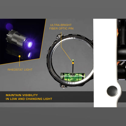 Trophy Ridge React® One Pro™ Single Pin Bow Sight (Right Hand)