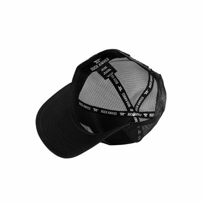 Buck® Knives Buck Embroidered Logo Trucker Hat - Black