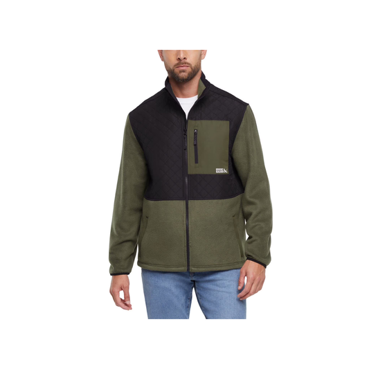 Eddie Bauer Mixed Media Fleece Jacket