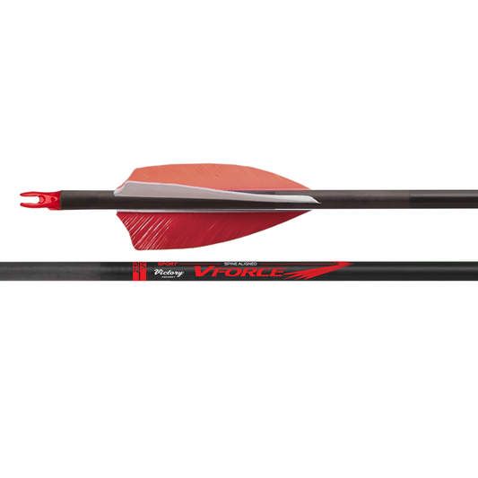 Victory V Force Feathered Arrows